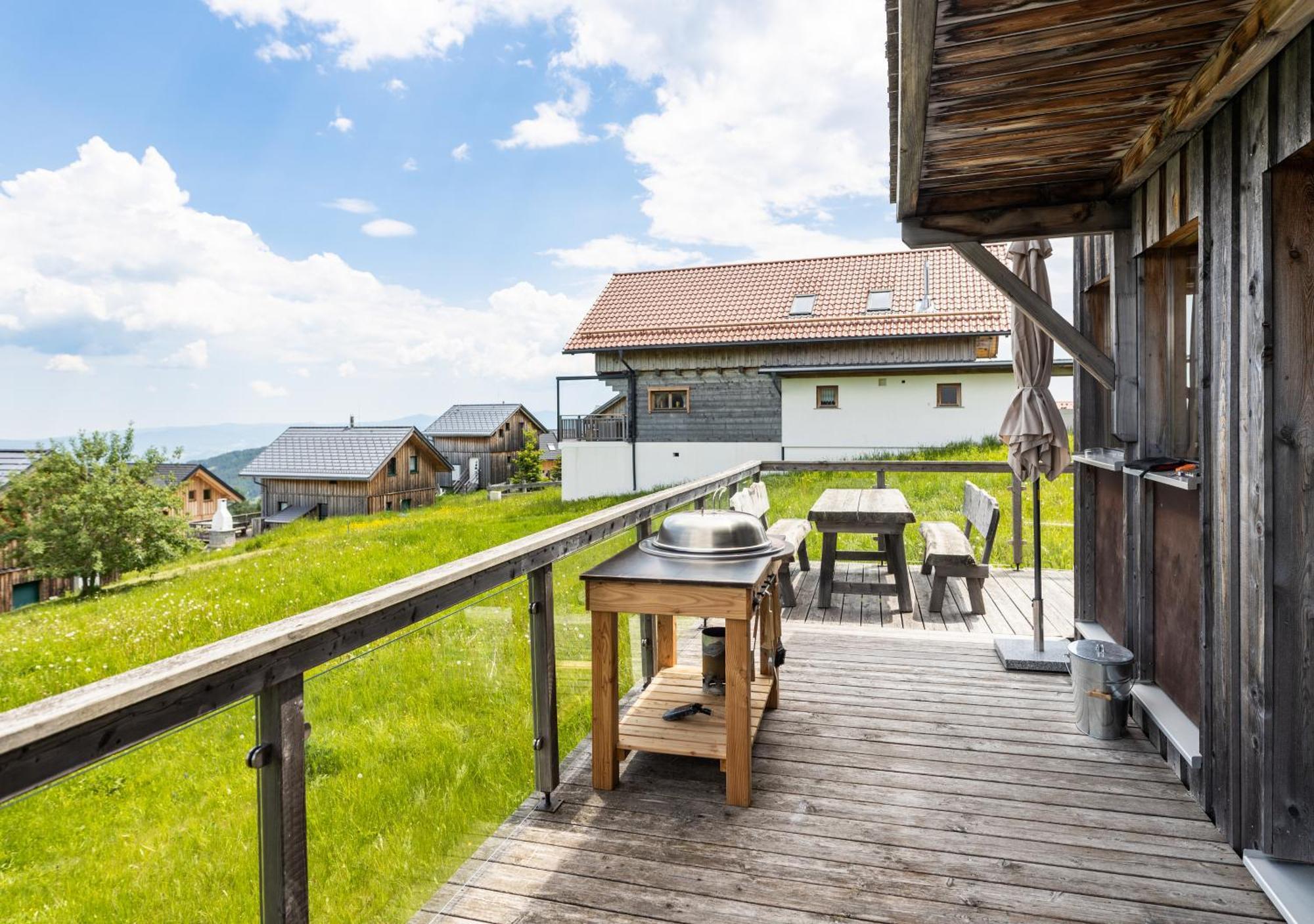 1A Chalet '4 Jahreszeiten' Ski Fahren Und Jacuzzi Mit Aussicht! Бад-Санкт-Леонхард Экстерьер фото