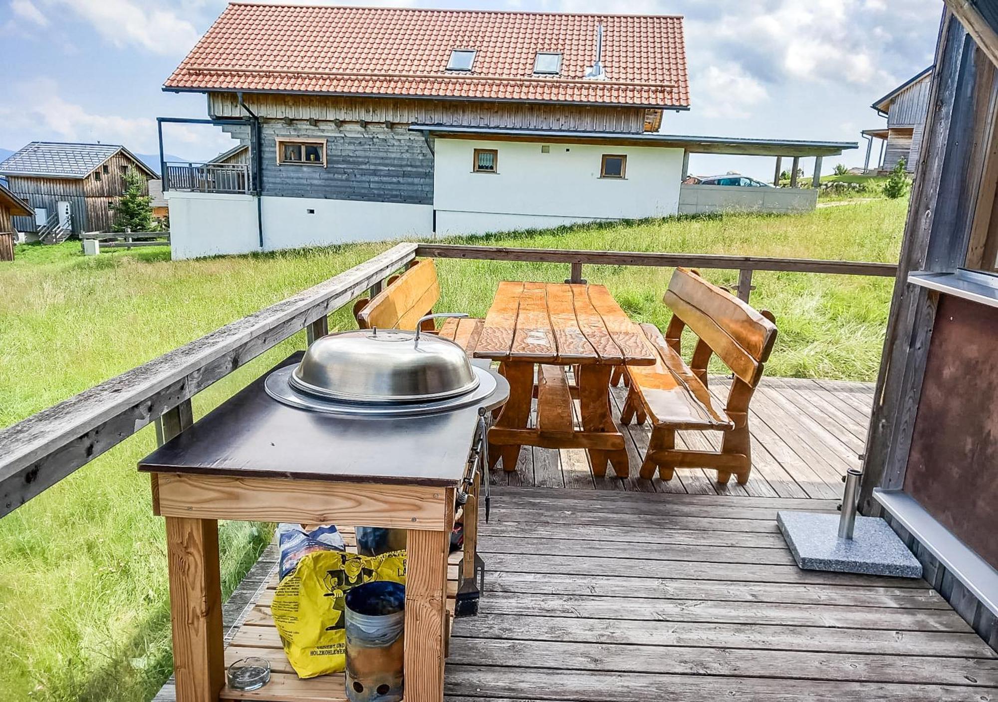 1A Chalet '4 Jahreszeiten' Ski Fahren Und Jacuzzi Mit Aussicht! Бад-Санкт-Леонхард Экстерьер фото