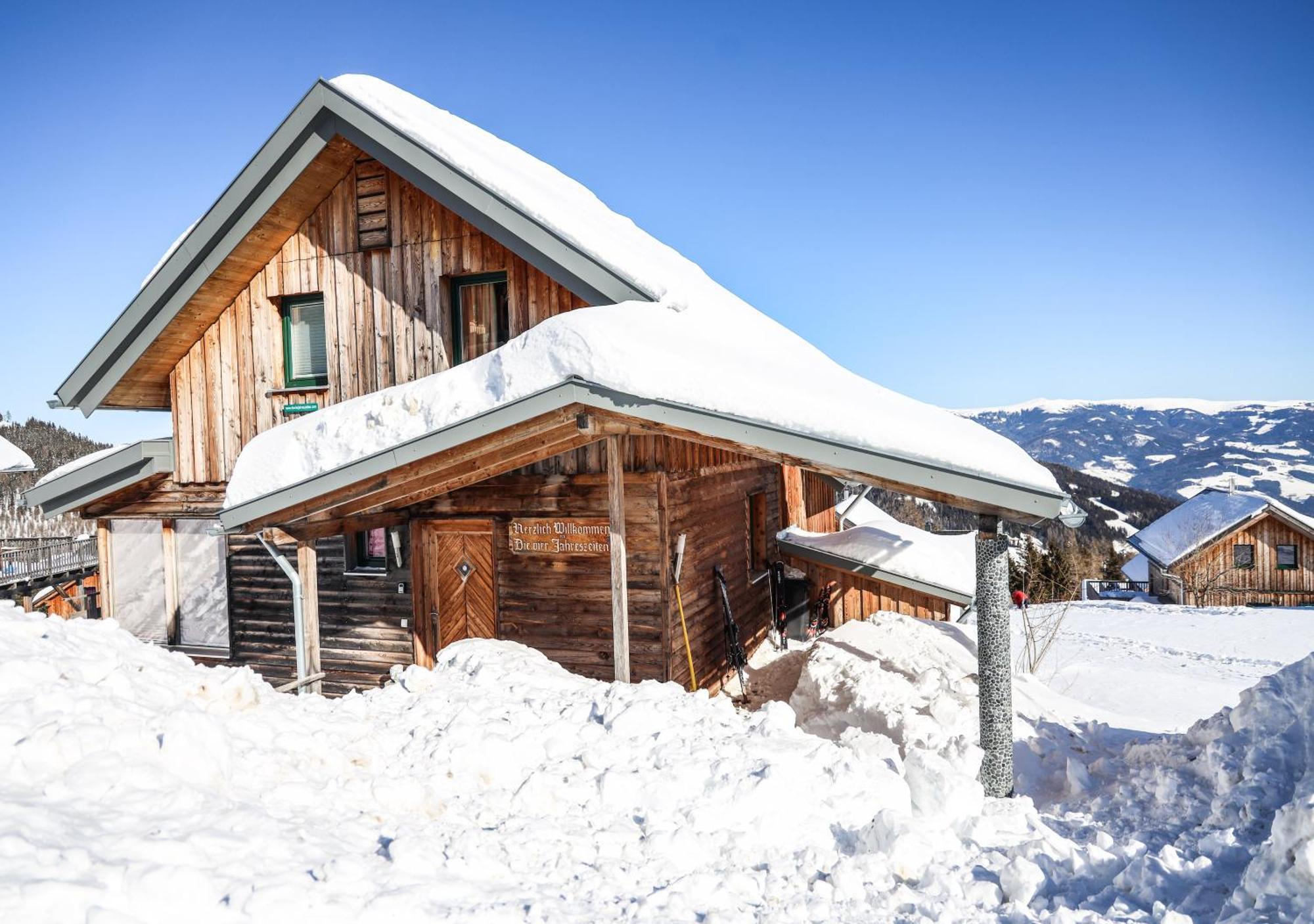 1A Chalet '4 Jahreszeiten' Ski Fahren Und Jacuzzi Mit Aussicht! Бад-Санкт-Леонхард Экстерьер фото